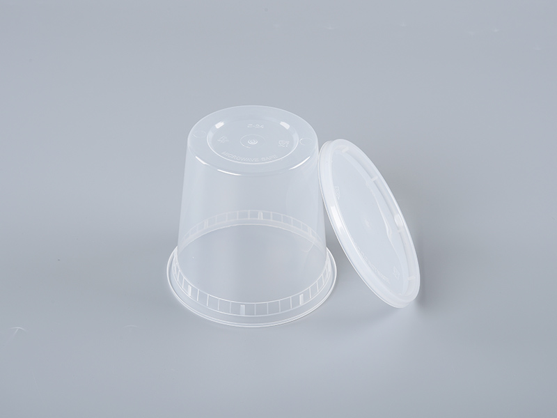 Clear 24oz PP Soup Cup with Lid