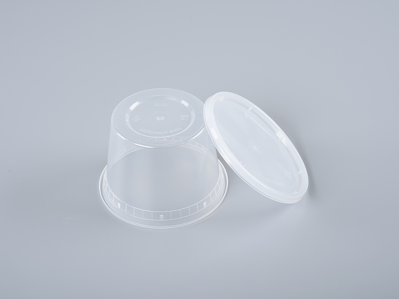 Clear 16oz PP Soup Cup with Lid