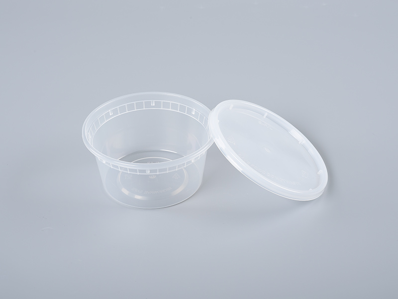 Clear 12oz PP Soup Cup with Lid