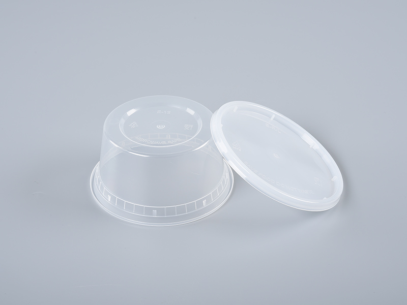 Clear 12oz PP Soup Cup with Lid