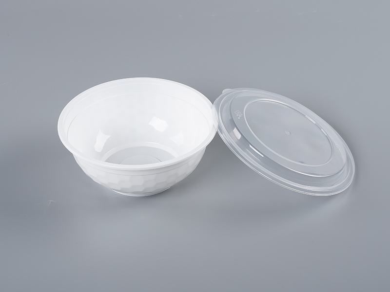 36oz PP Diamond Bowl with Lid