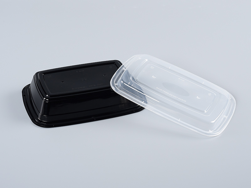 Disposable PP Take Out Square Container with Lid