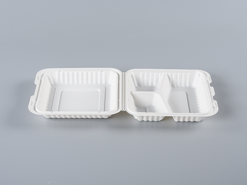 White 883(8inch) PP Hinger Container