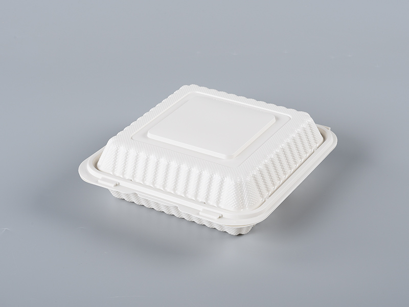 White 883(8inch) PP Hinger Container