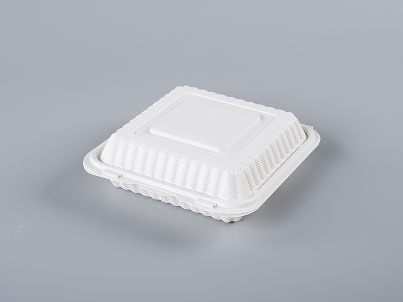 White 773(7inch) PP Hinger Container