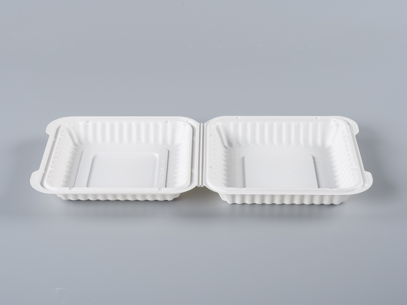 771(7inch) / 31oz White PP Hinger Container