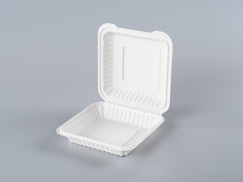 771(7inch) / 31oz White PP Hinger Container