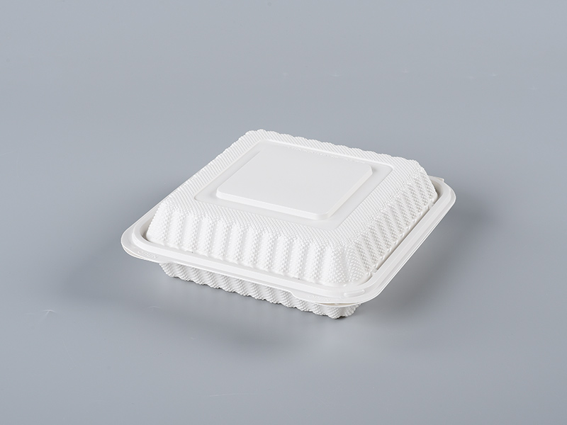 771(7inch) / 31oz White PP Hinger Container