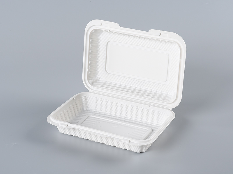 White 206 / 29oz PP Hinger Container