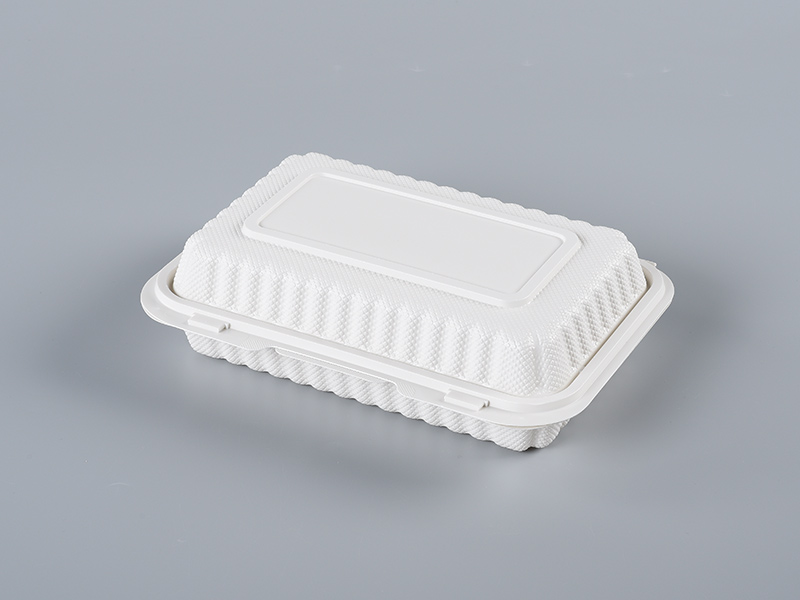 White 206 / 29oz PP Hinger Container