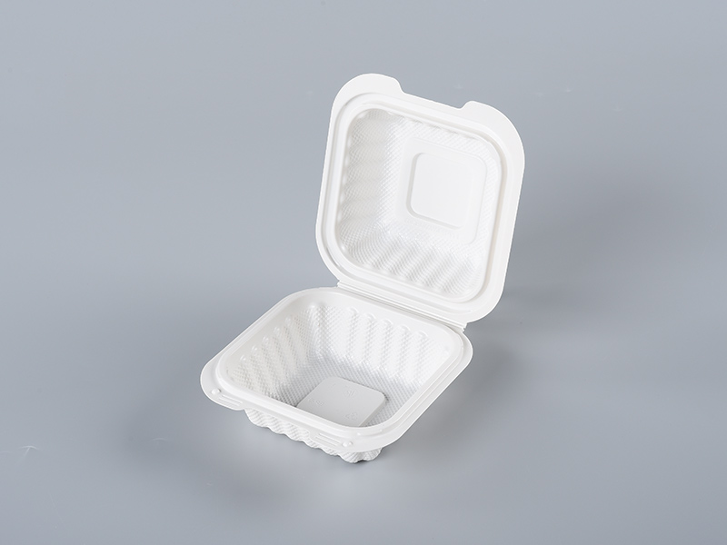 White 224(5inch) / 11oz PP Hinger Container