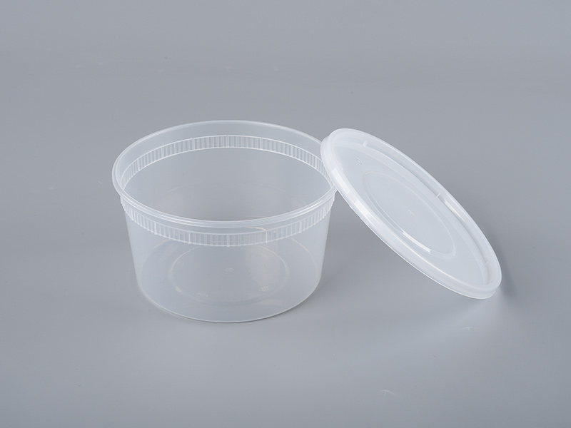 Clear 48oz PP Soup Cup with Lid