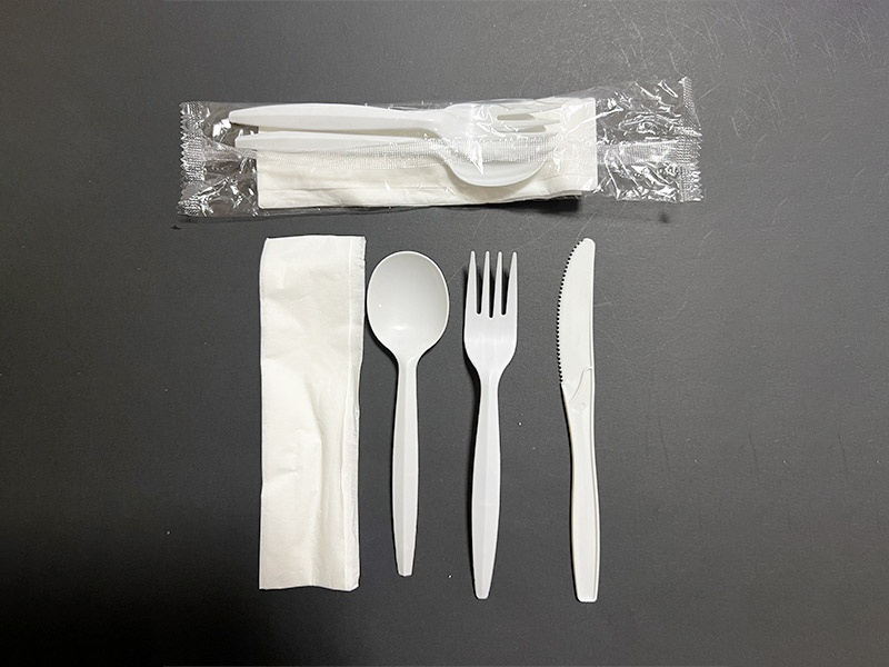 4pc Dining Set Wrapped Utensil Pack