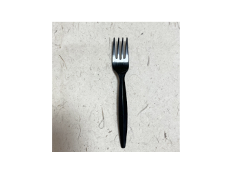 Plastic Disposable Black Forks